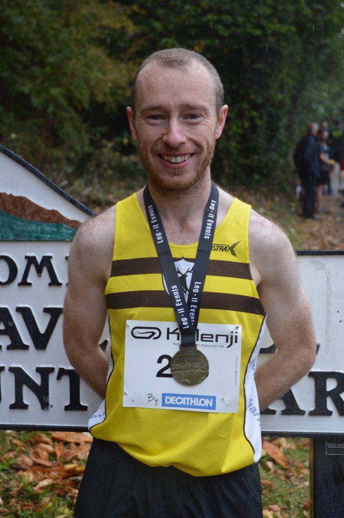 Philip Goss wins Cavehill 5m: photo courtesy of Leg-It events