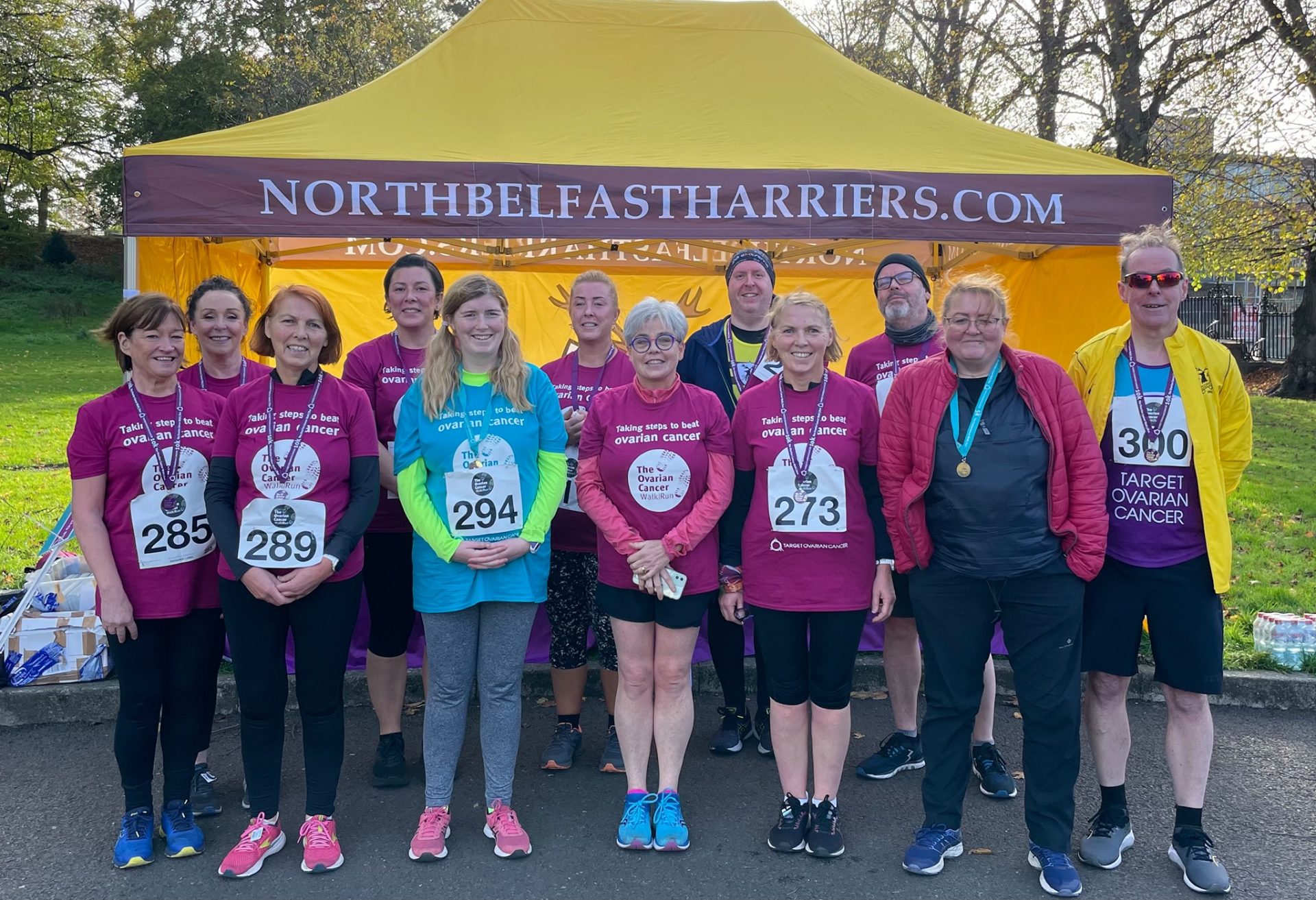 Target Ovarian Cancer Runners