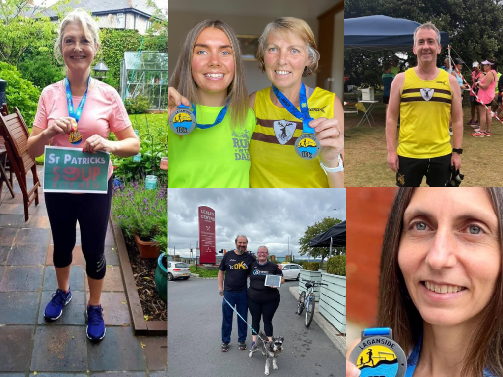 Some of the NBH members with their medals